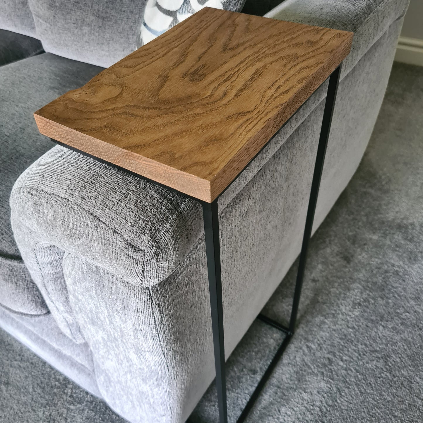 Sofa Drink Holder with Oak