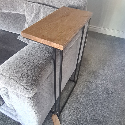 Over Arm Sofa Side Table | Modern Living Room Settee Furniture | Bespoke Arm Chair Drink Holder | For New Home Design Ideas Decor