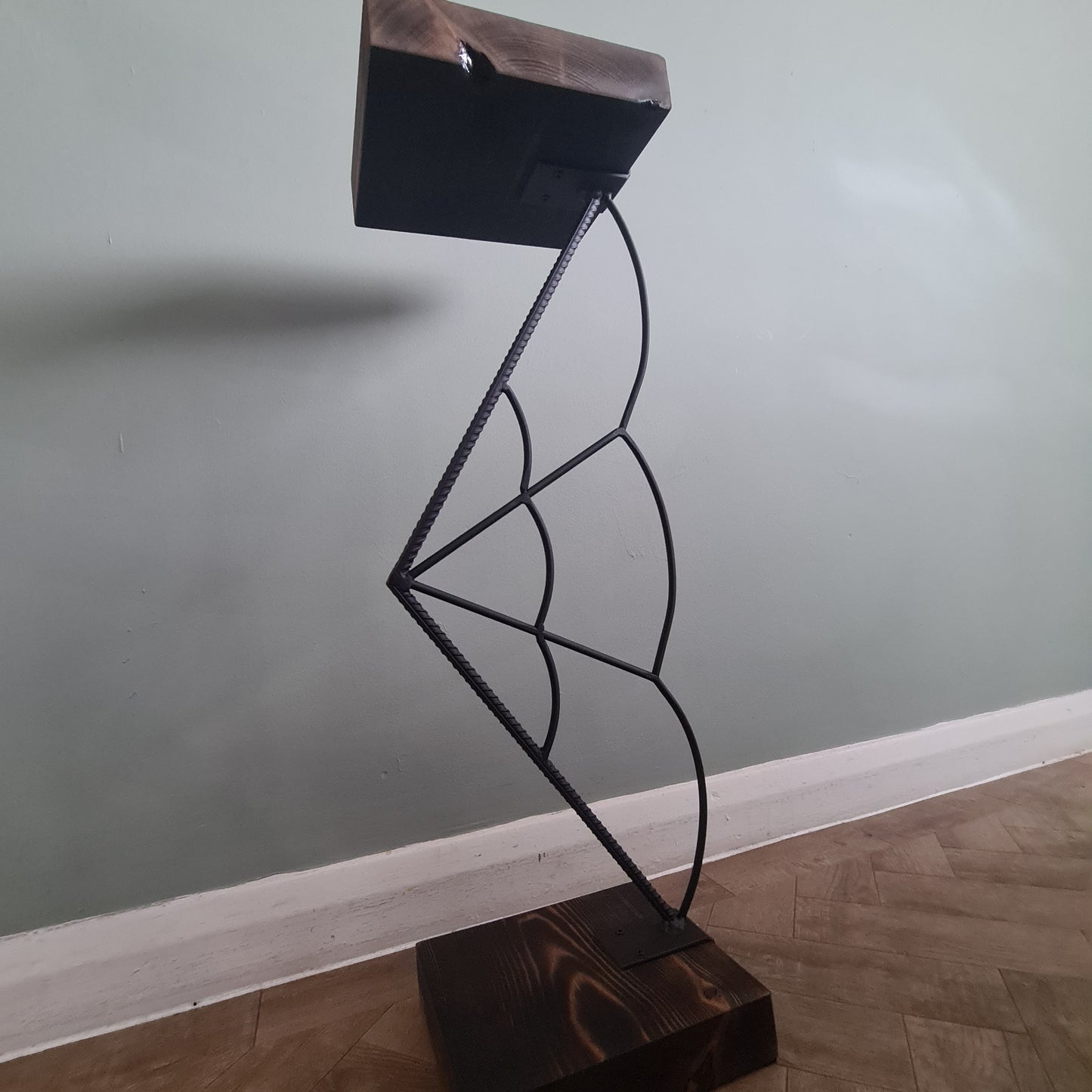Spider web design living room side table | spooky console table