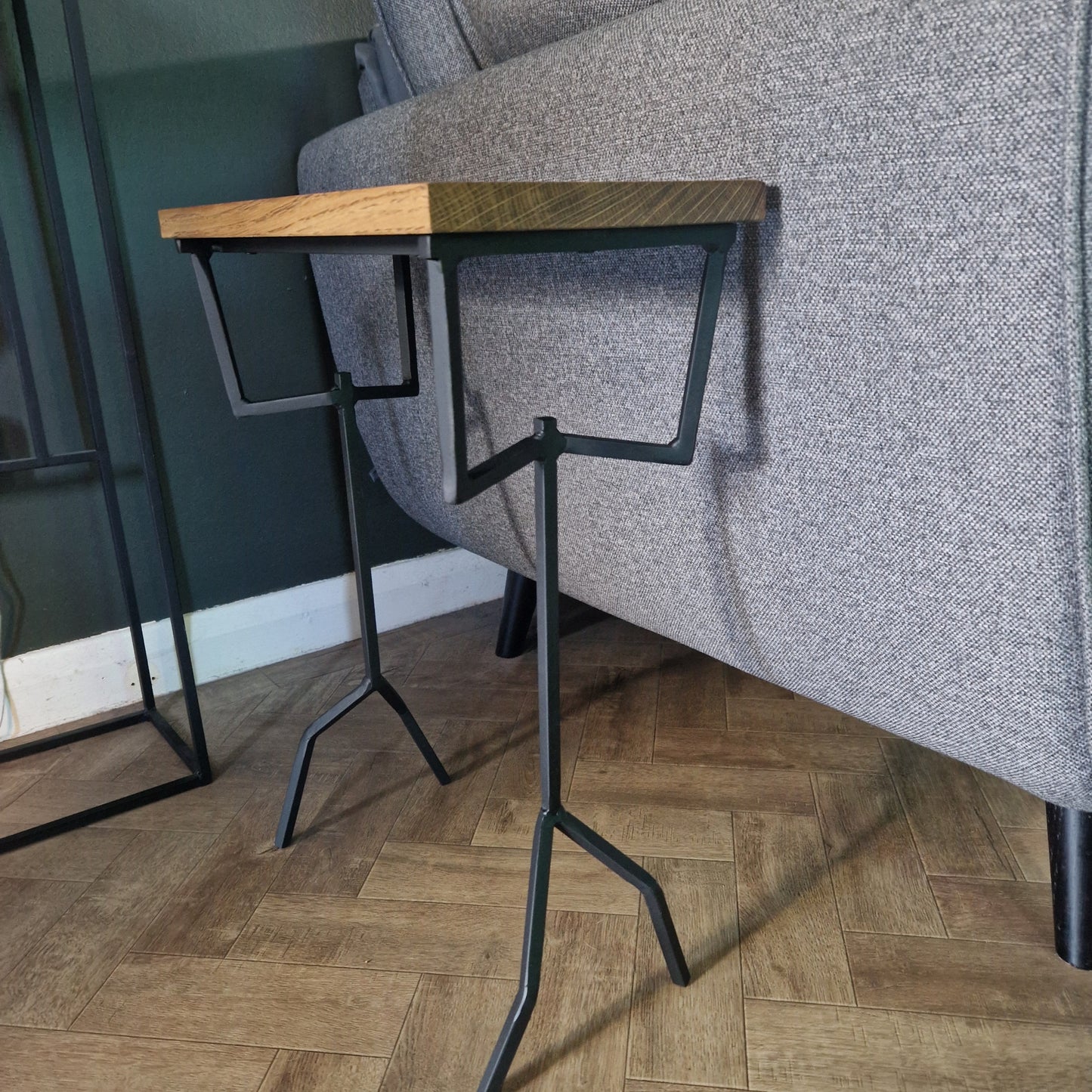 Stick Man Side Table – Handmade Industrial Statement Table