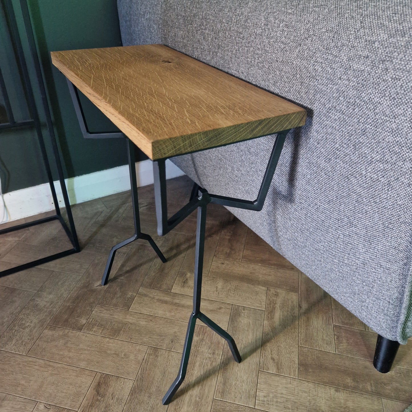 Stick Man Side Table – Handmade Industrial Statement Table